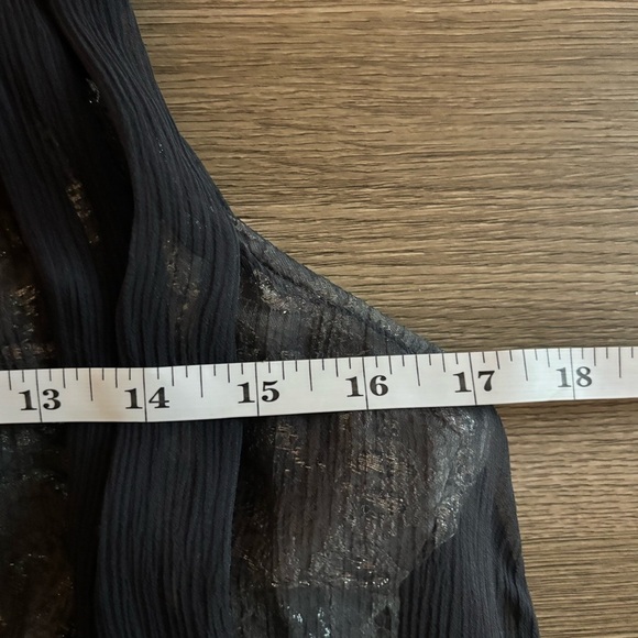 Womens BCBG Black Sheer Beaded Cocktail Dress Size 2 - Picture 11 of 11